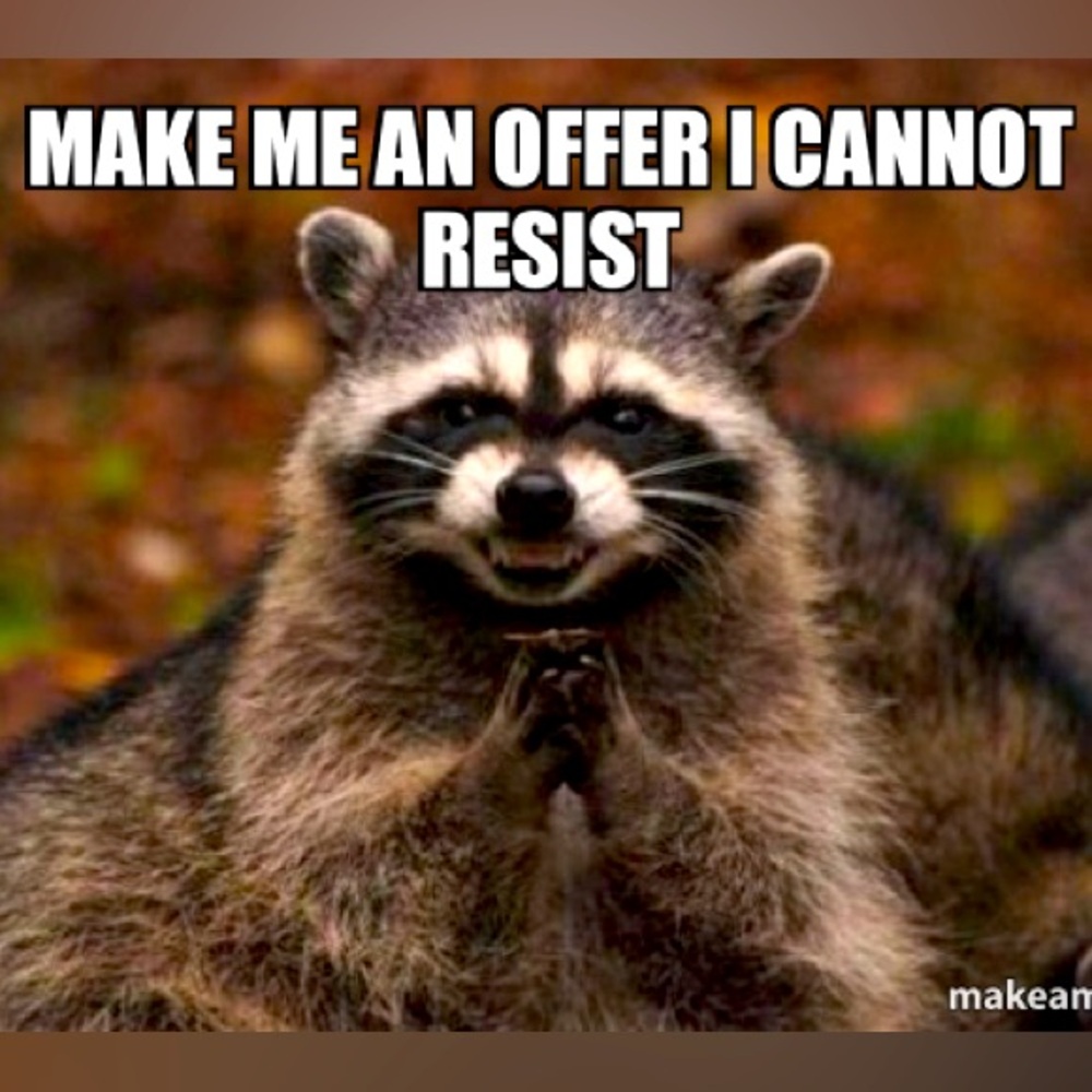 Make Me an Offer I Cannot Resist! 🤩
